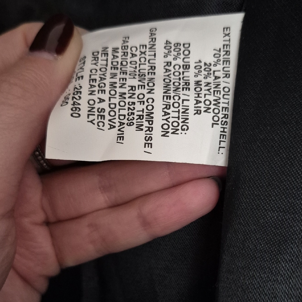70% wool NWOT long coat. - Picture 4 of 5